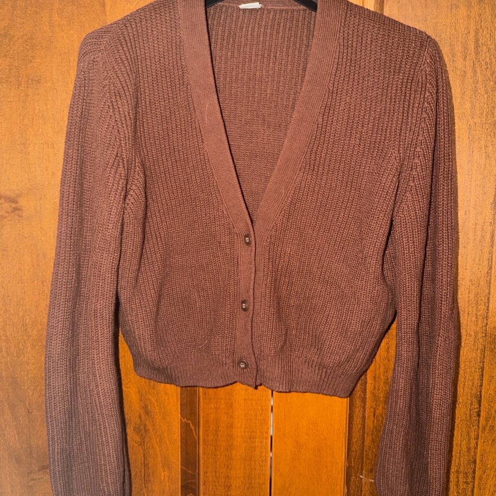 Melrose and Market Chocolate Brown Cardigan